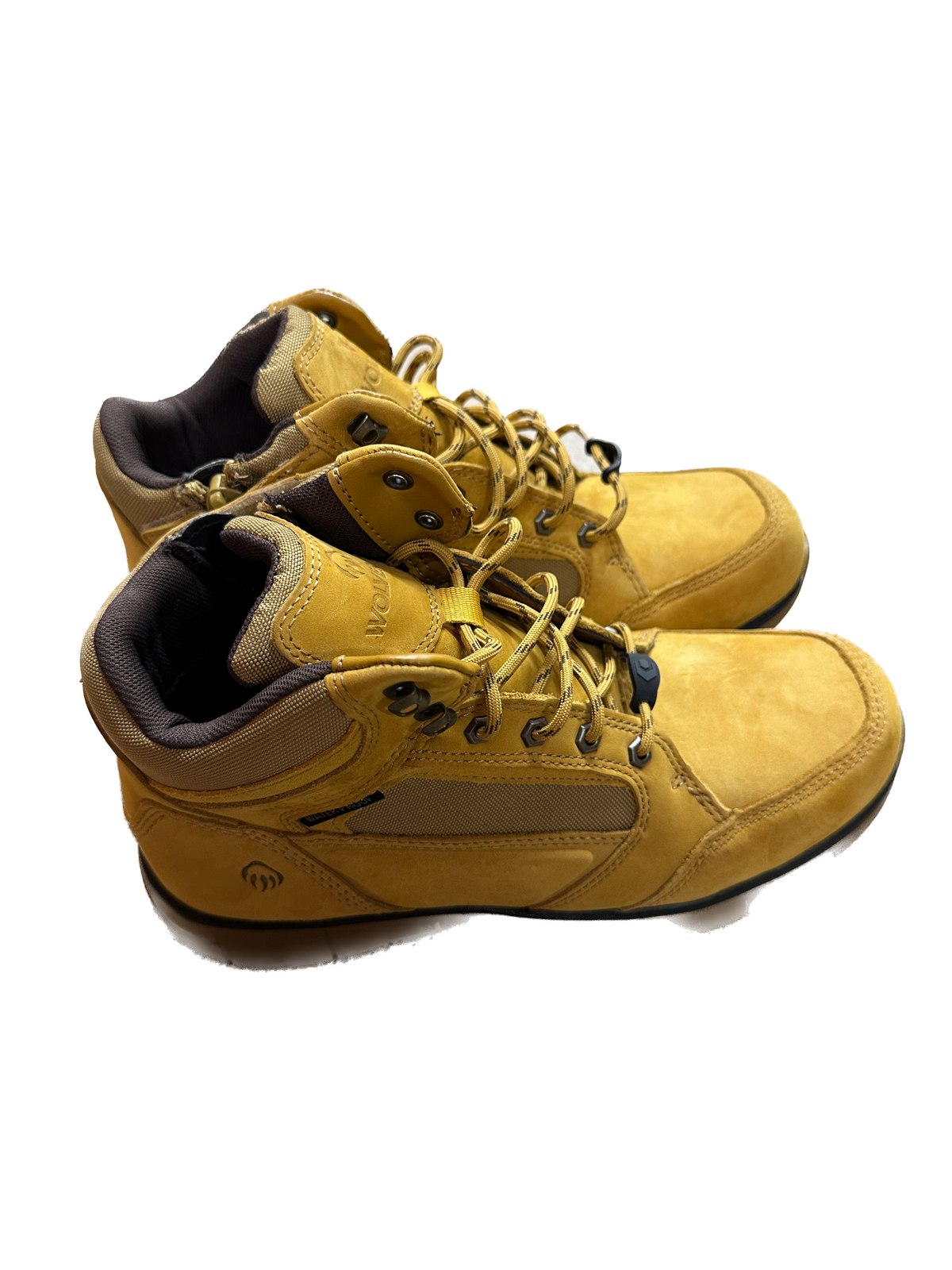 Wolverine Rigger Mid CM Steel Cap Safety Leather Boots Waterproof Shoes - Wheat