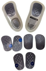 WALKFIT ORTHOTICS Insoles Walk Fit Foot Feet Support PLATINUM SILVER