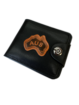 Souvenir Wallet Australia Classic AUS Oz in Black