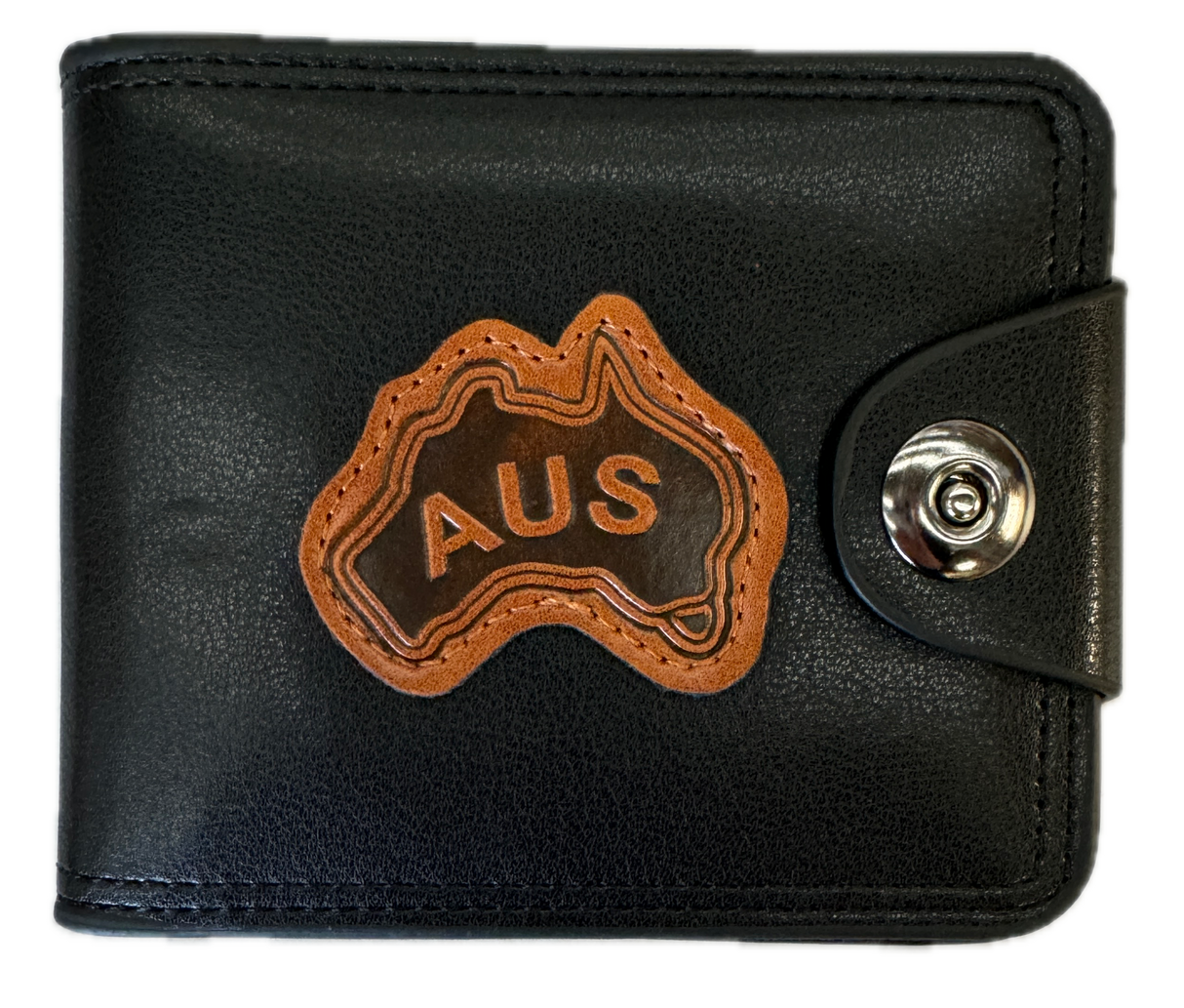 Souvenir Wallet Australia Classic AUS Oz in Black