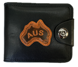 Souvenir Wallet Australia Classic AUS Oz in Black