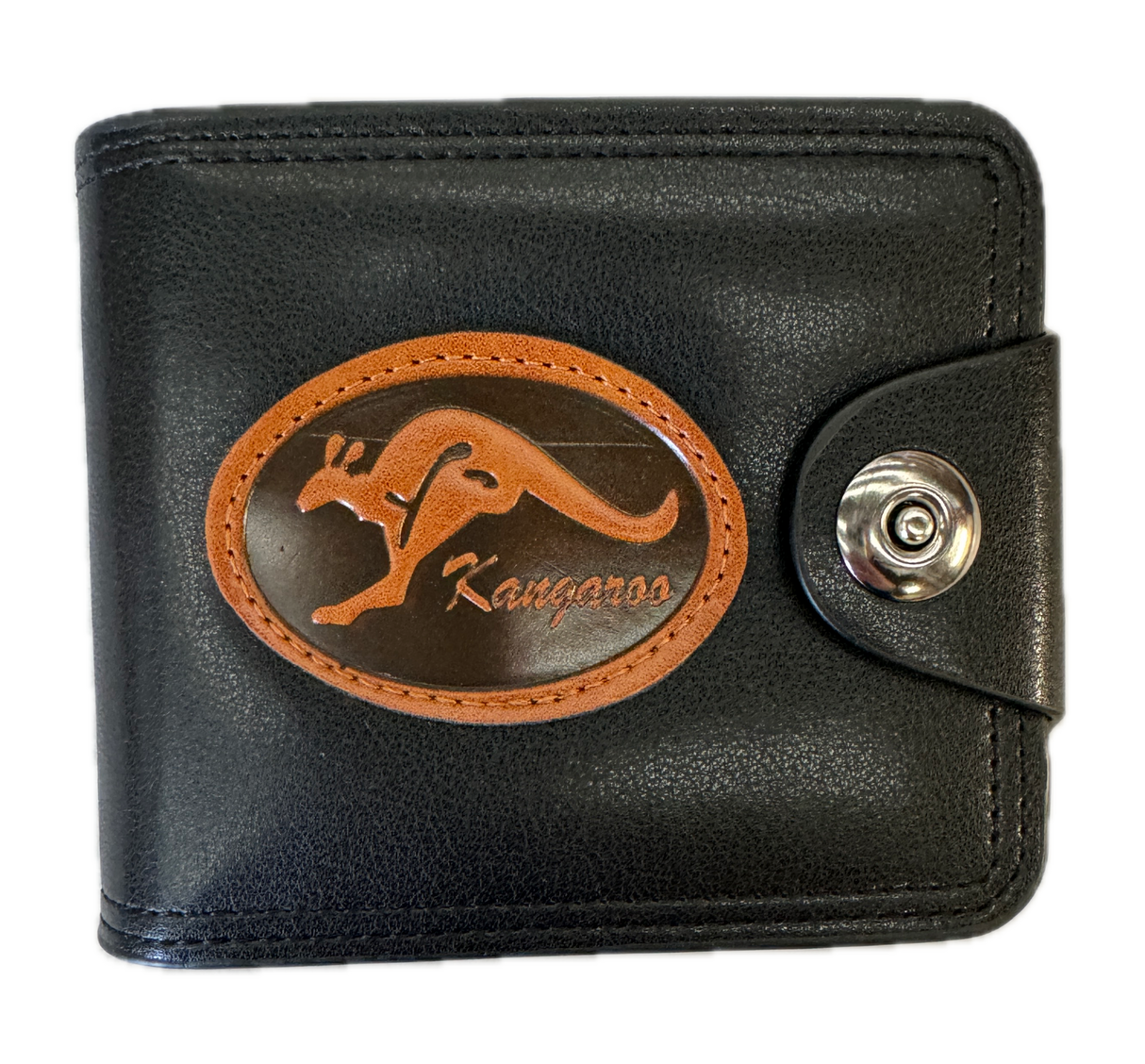 Souvenir Wallet Australia Classic Australian Kangaroo in Black