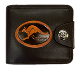 Souvenir Wallet Australia Classic Australian Kangaroo in Brown