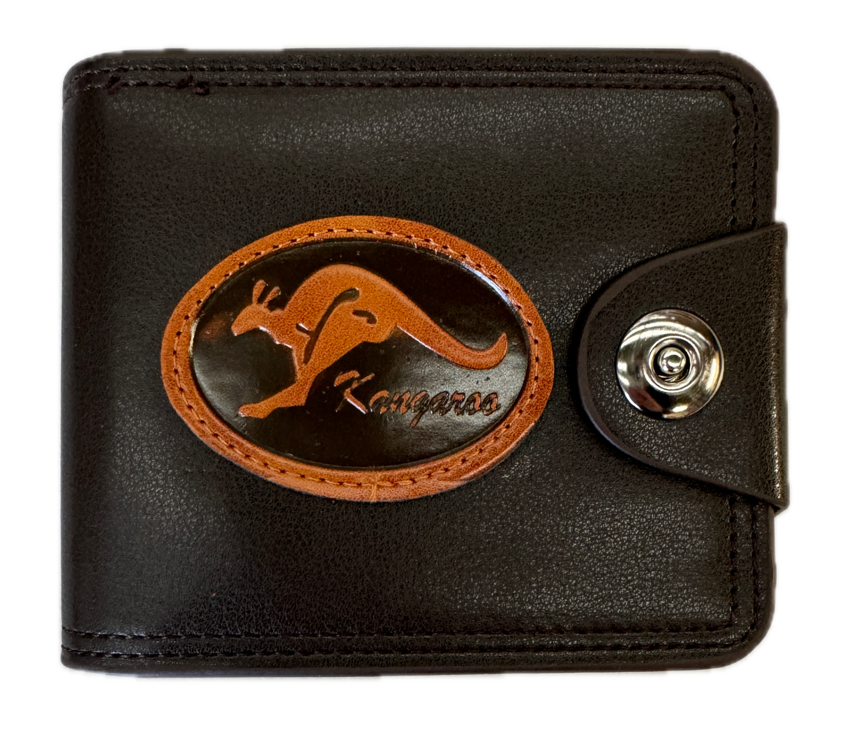 Souvenir Wallet Australia Classic Australian Kangaroo in Brown