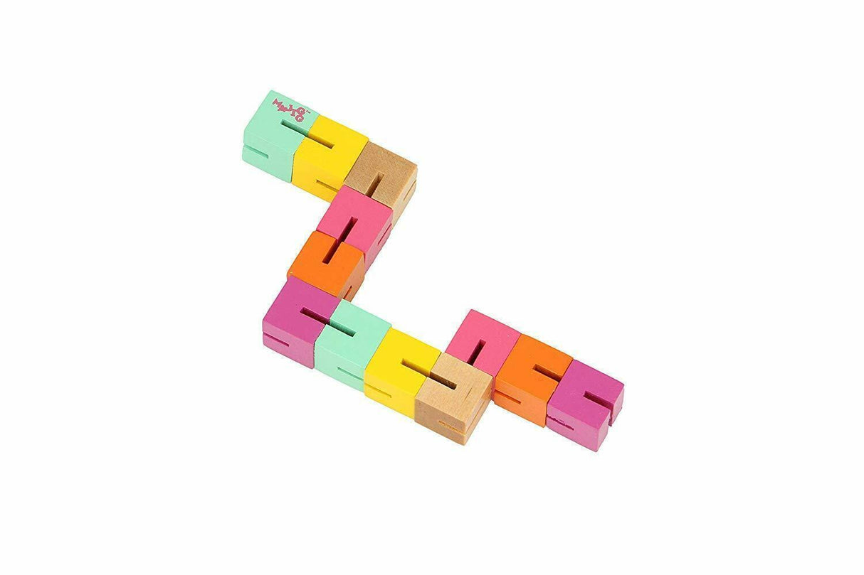 1pc MAJIGG Twisty Blocks Kids Educational Toy Motor Skills Activity