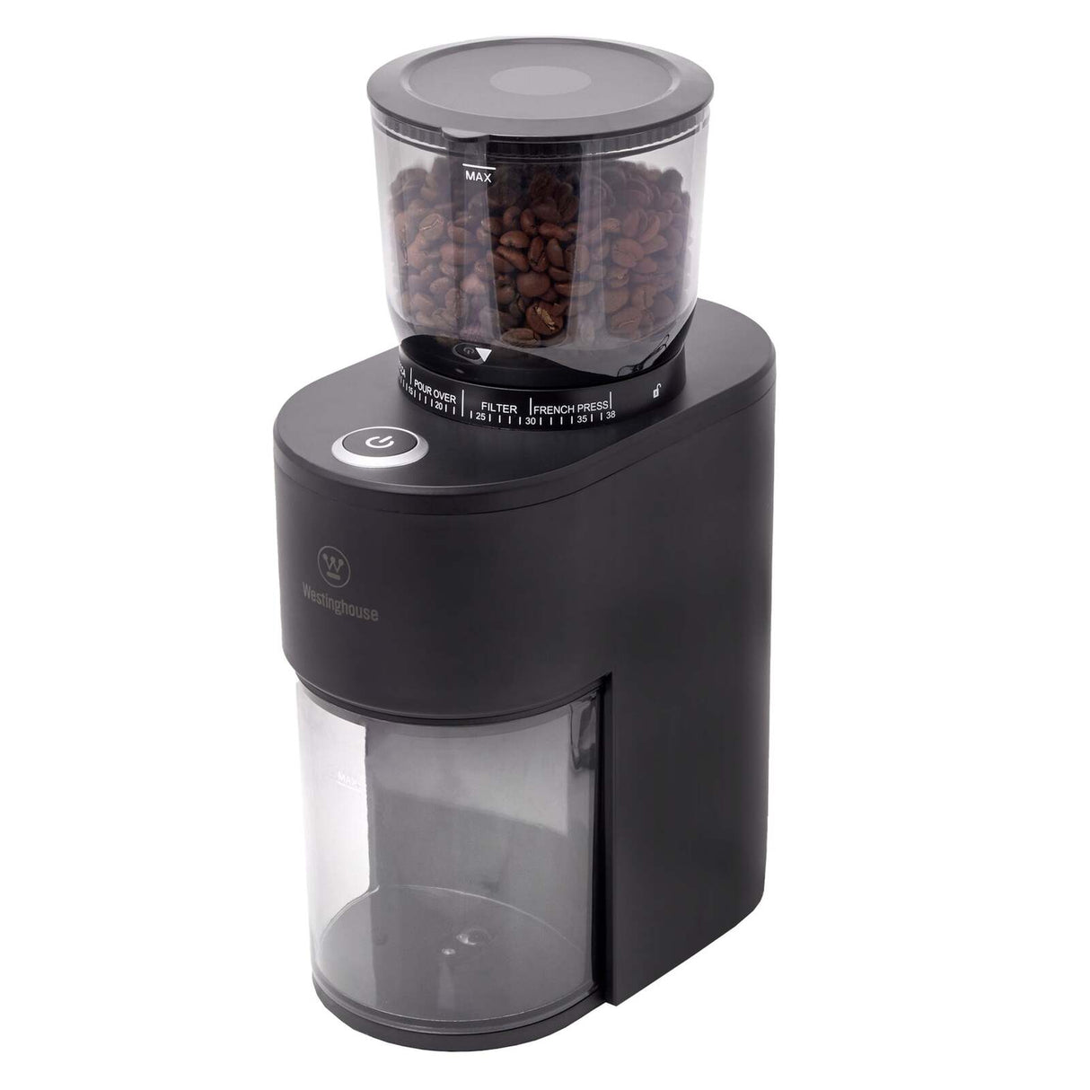 Westinghouse Conical Burr Grinder Coffee Cafe - Black