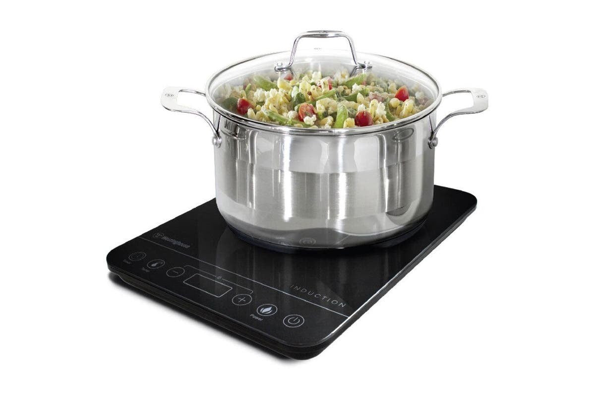 Westinghouse Electric 2000W Slimline Portable with LED Display Induction Cooktop