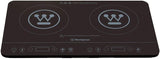 Westinghouse 2400W Twin Induction Touchscreen Cooktop / Hot plate - Black