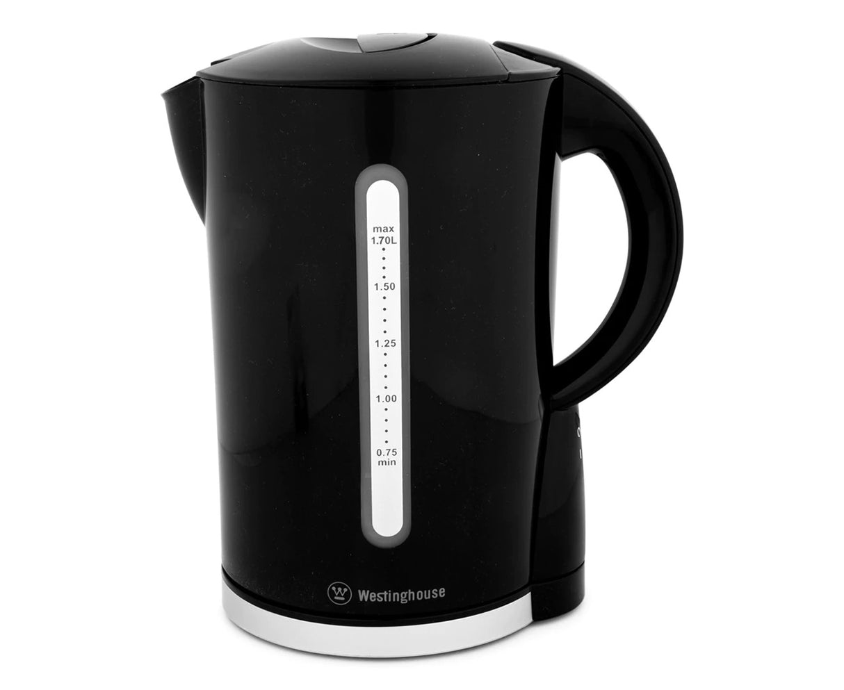 Westinghouse 1.7L Plastic Kettle - Black