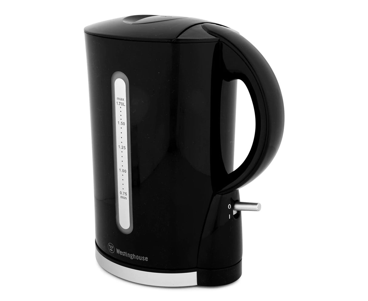 Westinghouse 1.7L Plastic Kettle - Black