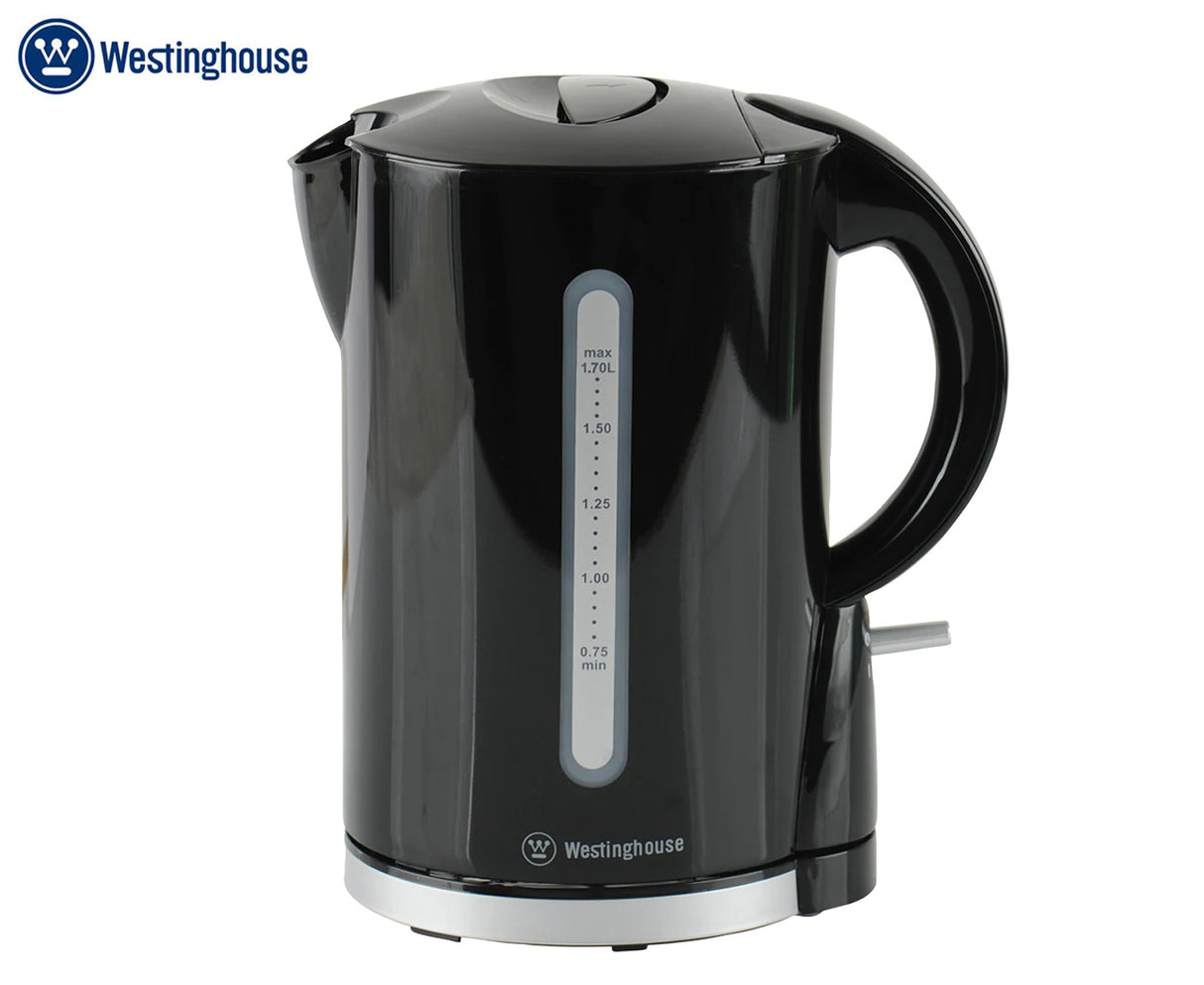 Westinghouse 1.7L Plastic Kettle - Black