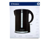 Westinghouse 1.7L Plastic Kettle - Black