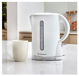 Westinghouse 1.7L Plastic Kettle - White WHKE03W