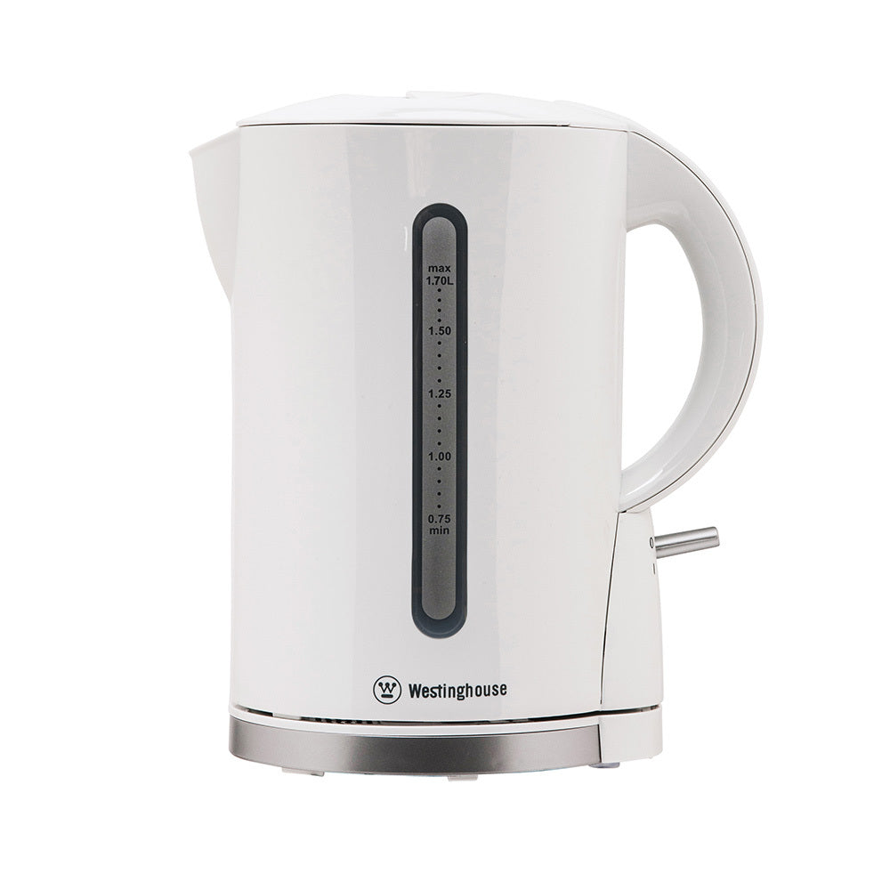 Westinghouse 1.7L Plastic Kettle - White WHKE03W