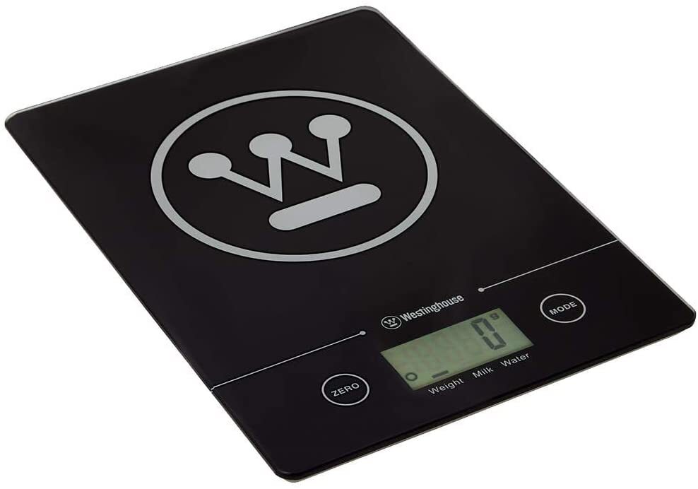 Westinghouse Electronic 8kg Kitchen LCD/Touch Scale/Weight Cooking/Baking - Black