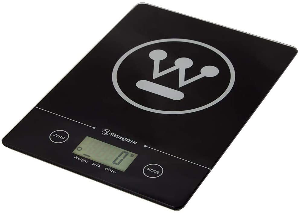 Westinghouse Electronic 8kg Kitchen LCD/Touch Scale/Weight Cooking/Baking - Black