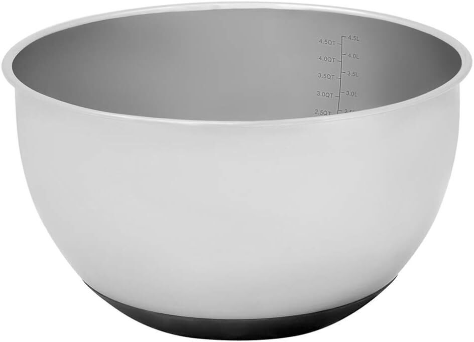 Westinghouse Mixing Bowl Set - Stainless Steel, 2 Piece, 3L + 5L, Non-slip Base