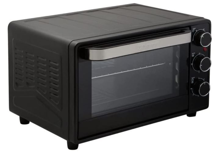 Westinghouse Electric Stainless Steel 26L/1600W Tabletop Convection Oven - Black