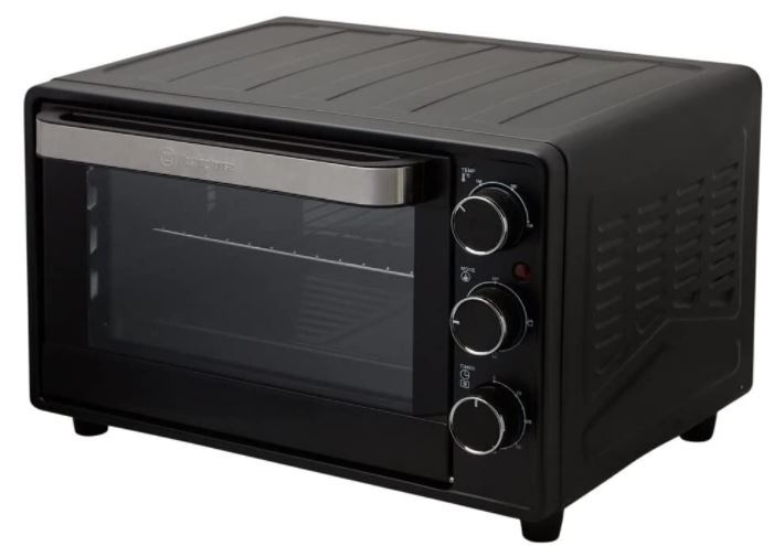 Westinghouse Electric Stainless Steel 26L/1600W Tabletop Convection Oven - Black