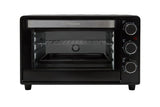 Westinghouse Electric Stainless Steel 26L/1600W Tabletop Convection Oven - Black