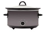 Westinghouse Slow Cooker 3.5L Cermaic Pot Black Stainless