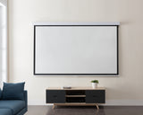 Tauris 100" Pull Down Projector Screen Theatre Projection Wall Mountable 16:9