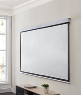 Tauris 100" Pull Down Projector Screen Theatre Projection Wall Mountable 16:9