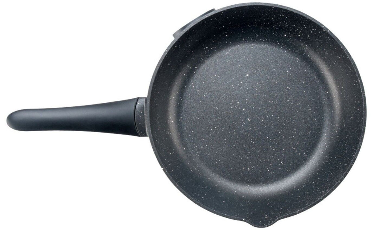 Westinghouse Electric Non-Stick Skillet Pan 26cm Black w Pouring Spout