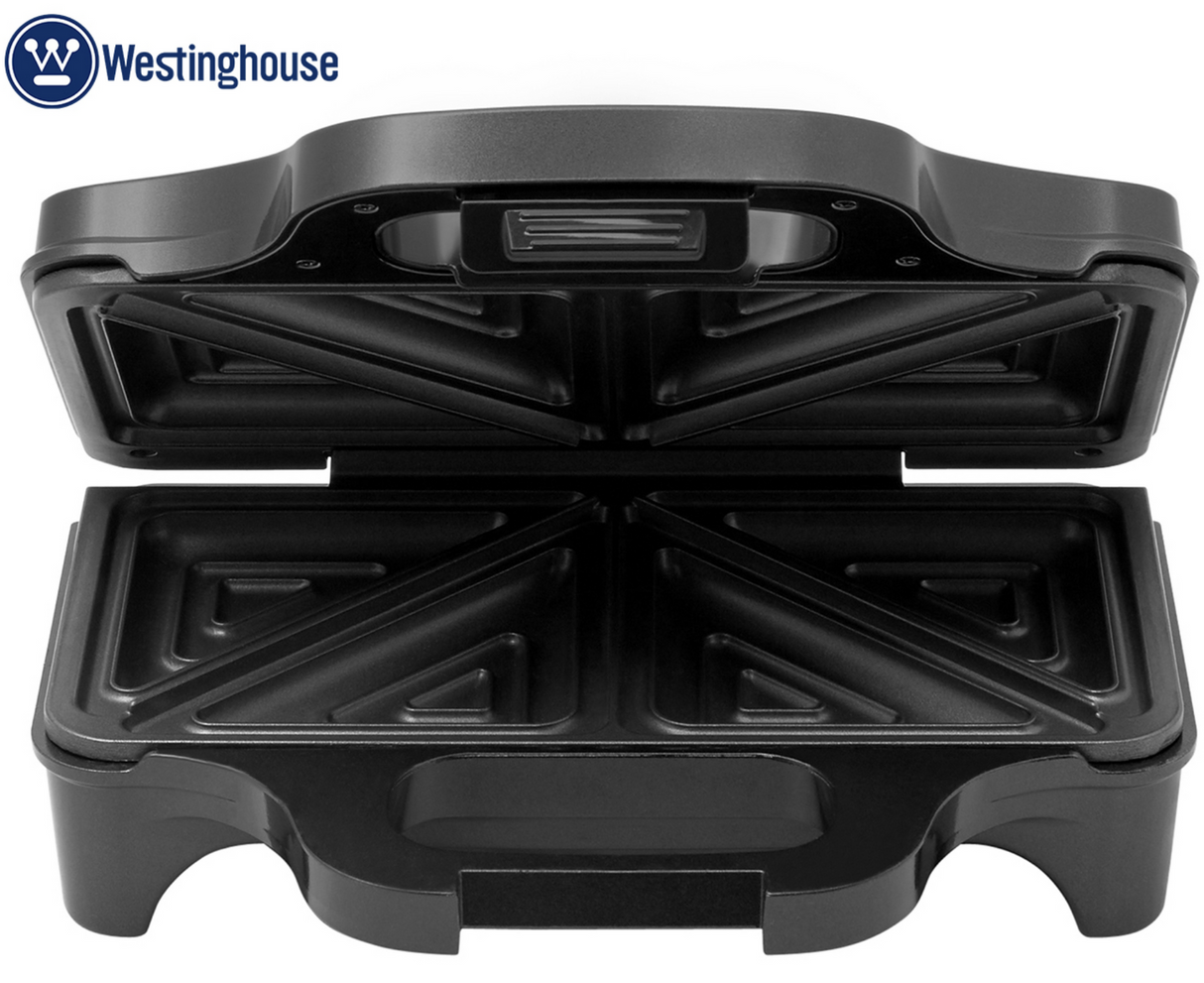 Westinghouse 2-Slice Toasted Sandwich Maker - Black WHSWM02K