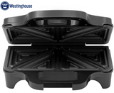 Westinghouse 2-Slice Toasted Sandwich Maker - Black WHSWM02K