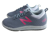 New Balance Womens 806 Wide Fit Slip Resistant Work Shoes - Grey/Berry