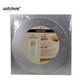 Set of 2 WILTSHIRE Cake Board Art of Baking Wooden Approved Food Grade Reusable