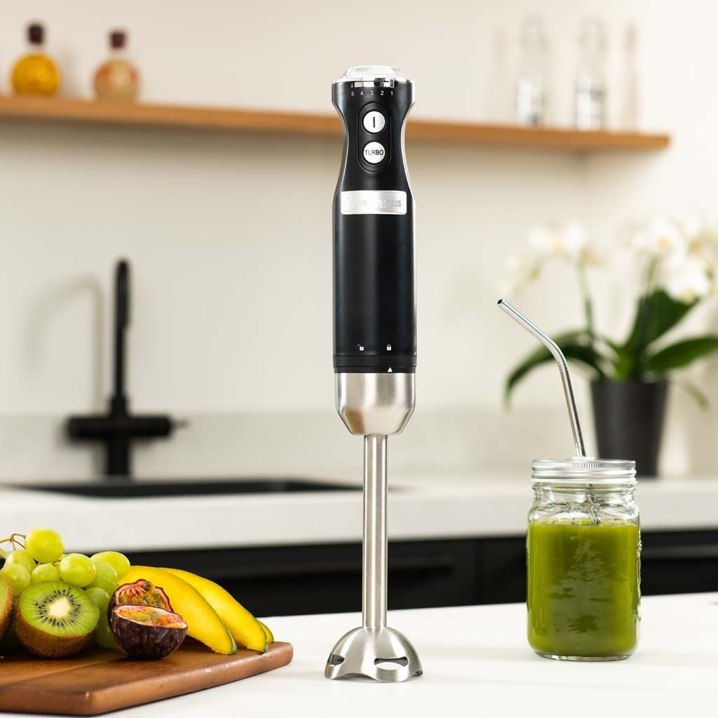 Westinghouse Retro Series New House Kitchen Corded Handheld Blender - Black