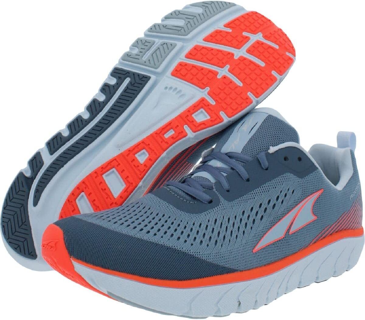 Altra Womens Provisions 5 Running Shoes Runners Sneakers - Gray/Coral