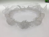 Hen's Party Veil White Bride To Be Headband Flowers Bridal Shower Bachelorette