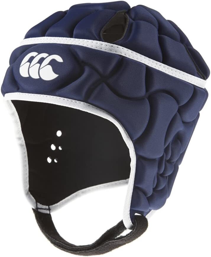 Canterbury Club Headgear Football NRL Rugby AFL Padded Helmet - Navy (Small)