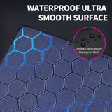 Waterproof Computer Mouse Pad Clothpad Mice Gaming PC Mac PC Desktop 30cm x 25cm