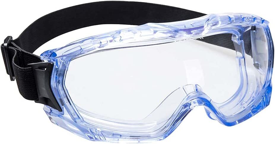 Portwest Ultra Vista Goggles Work Workwear Eye Protection - Clear